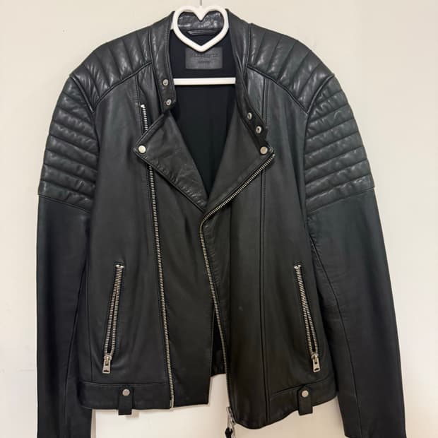 올세인츠 양가죽 XL