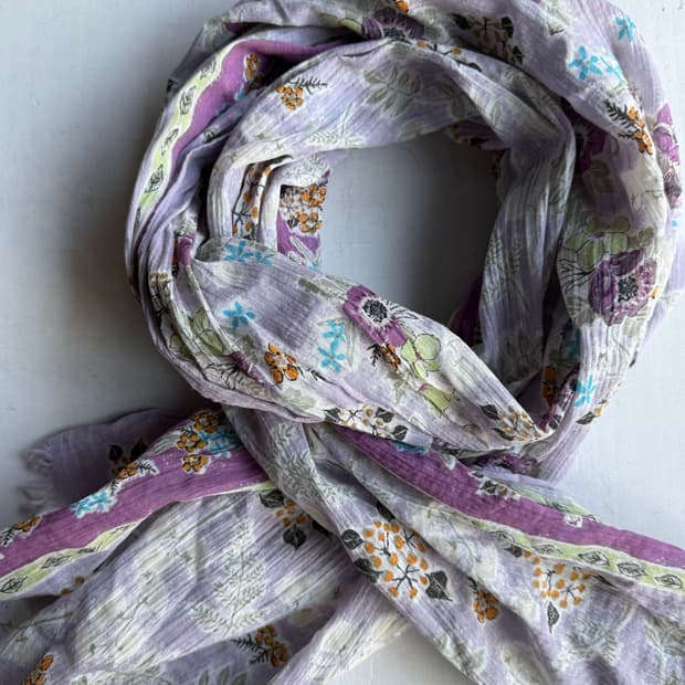 봄 여름스카프2 일본빈티지