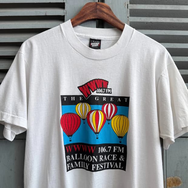 [L]90's Made in USA 벌룬 티셔츠
