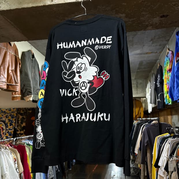 HUMAN MADE x VERDY 휴먼메이드 베르디 티셔츠