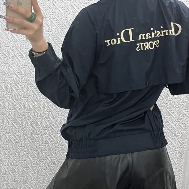 크리스찬디올 빈티지 캐주얼 워크웨어 90s 바람막이자켓 90 C12660