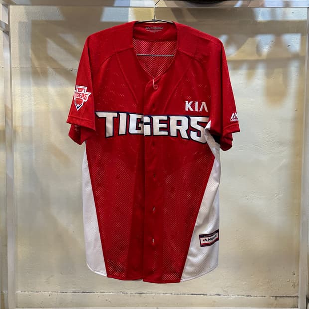 마제스틱 KIA 타이거즈 야구 유니폼 레드 95