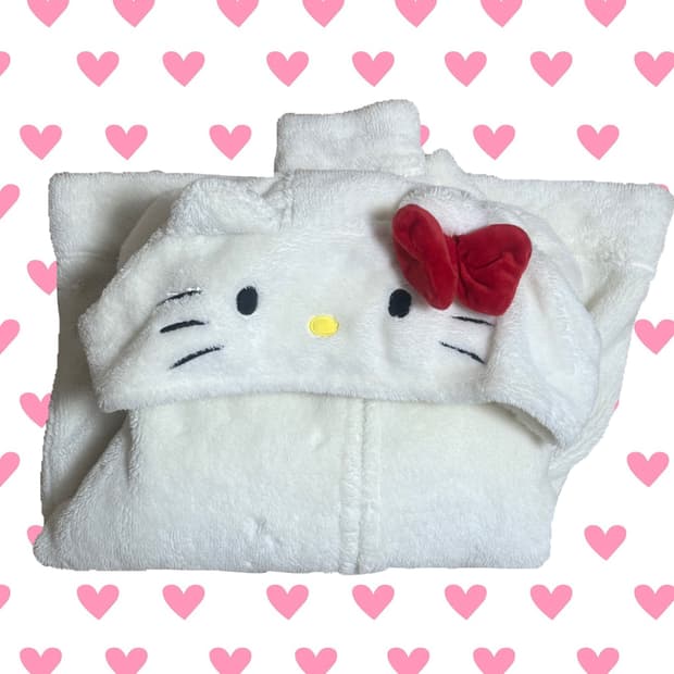 Sanrio hellokitty zip-up 산리오 헬로키티 후리스