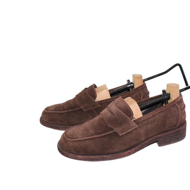 Kinch 킨치 스웨이드 페니 로퍼