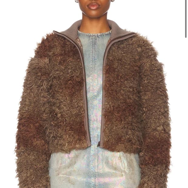 Acne Studio Freya faux fur Jacket