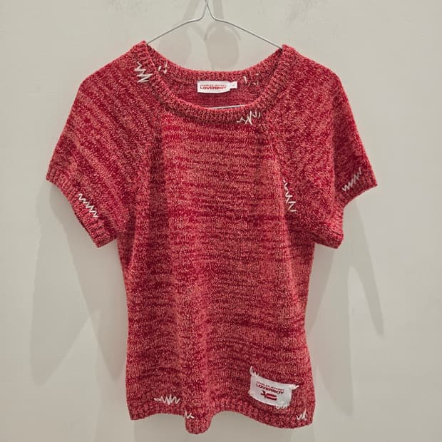 Charles jeffrey Loverboy 반팔니트 L