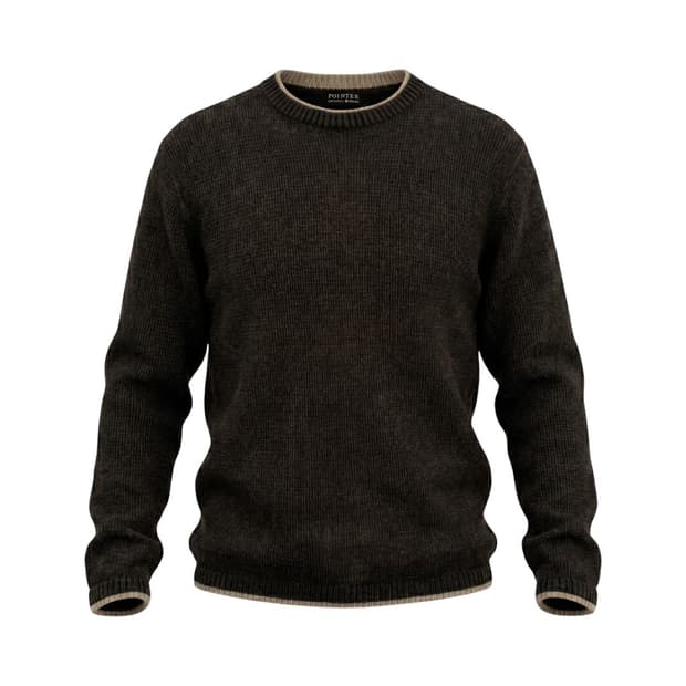 pointer layered sweater