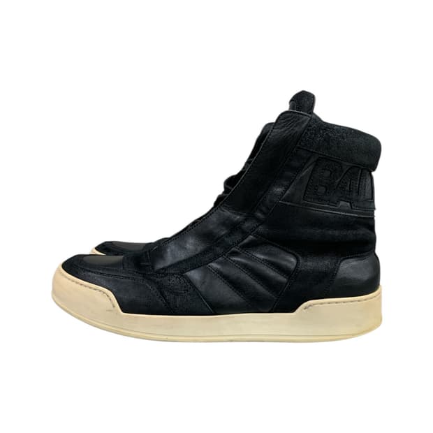 발망 레더 하이탑 스니커즈 42(265)