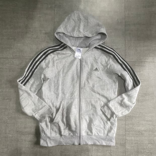 Adidas 아디다스 핀터깔y2k 가슴로고 후드집업