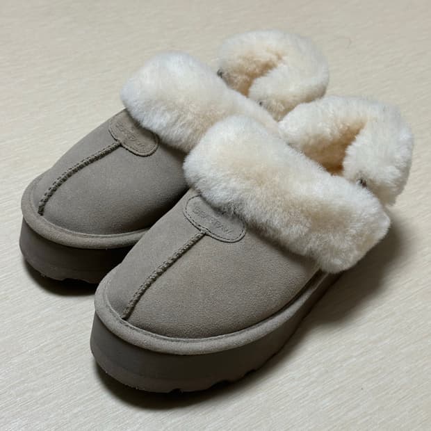 베어파우 양털 슬리퍼 키높이 ~230mm