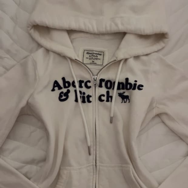 초희귀 아베크롬비 딱붙핏 후드집업