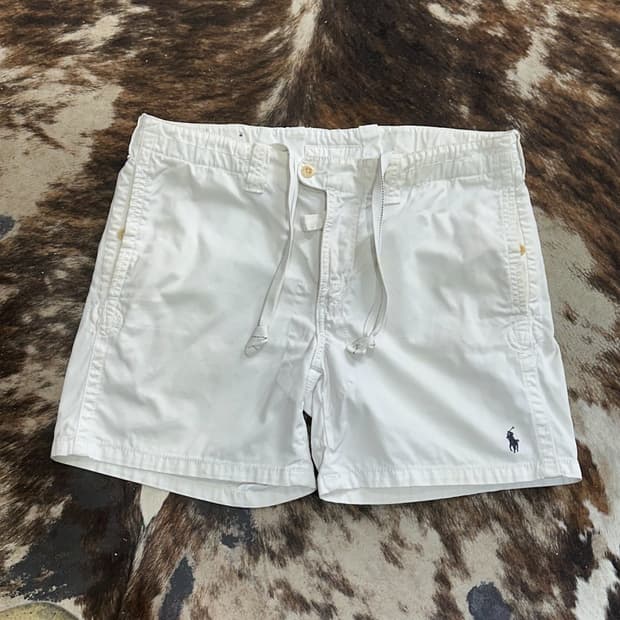 Polo Ralph Lauren White Shorts