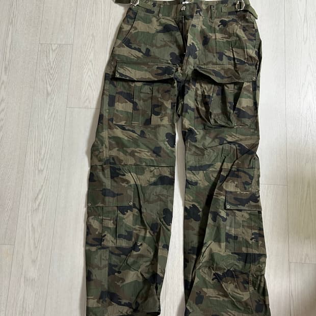 나일론 카고 카모팬츠