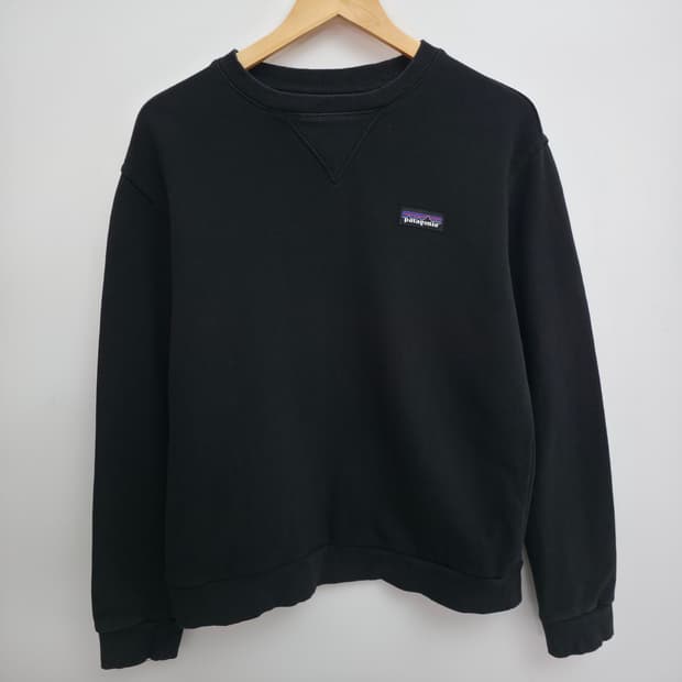 [S] 파타고니아 블랙 맨투맨