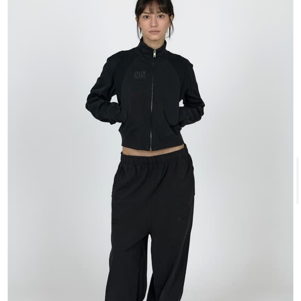 플라스틱 프로덕트 CONTRAST ZIPPED JACKET WOMEN