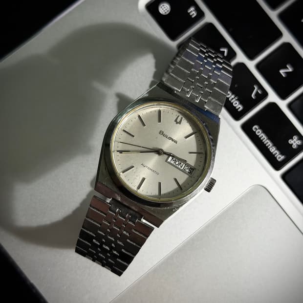 빈티지 부로바 데이데이트 오토매틱