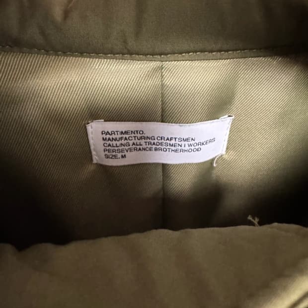 파르티멘토 3M 신슐레이트 코트 M 올리브