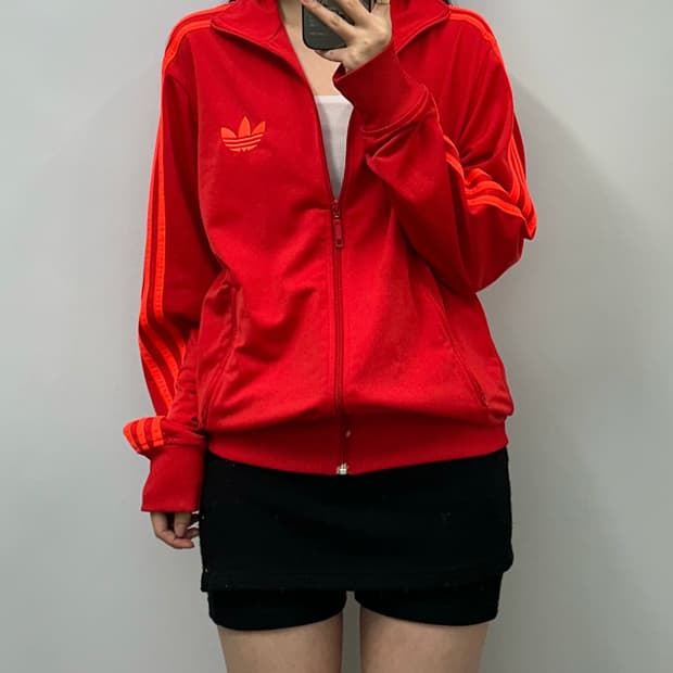 아디다스 파이어버드 레드 트랙 져지