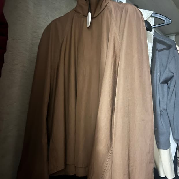 맥시블라우스 브라운 34