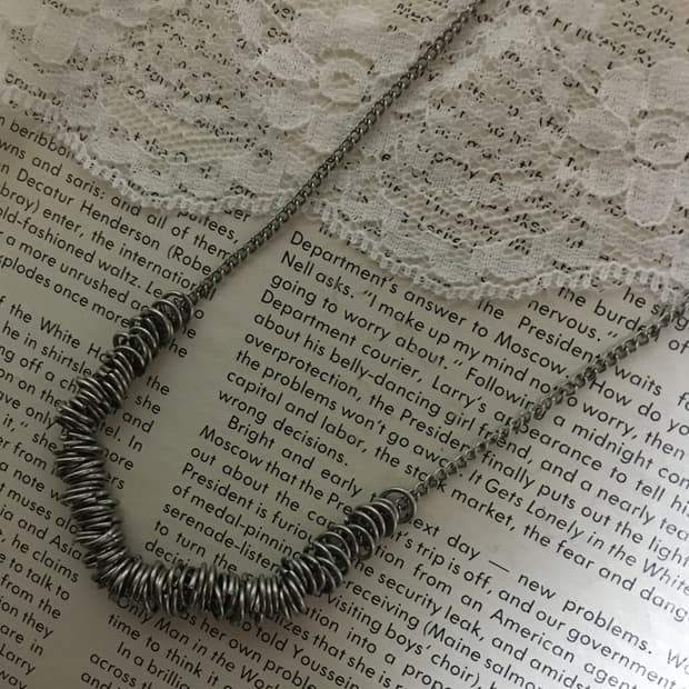 No . 34 / 철와라락 목걸이