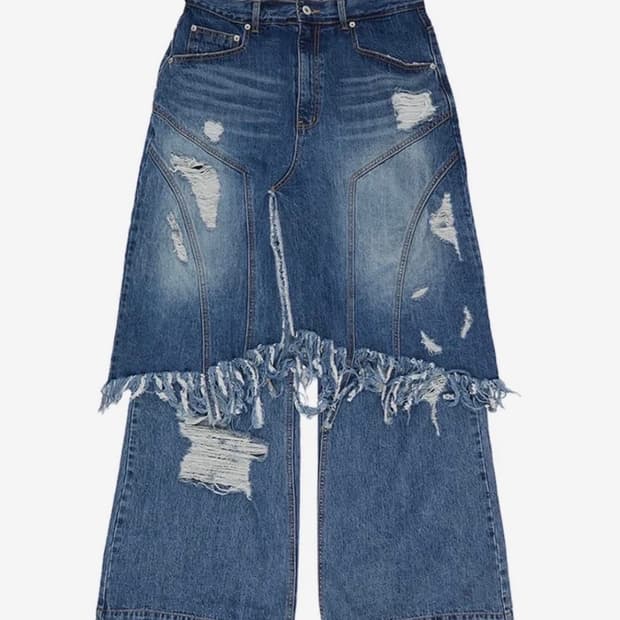 Sundayoffclub 레이어드 팬츠