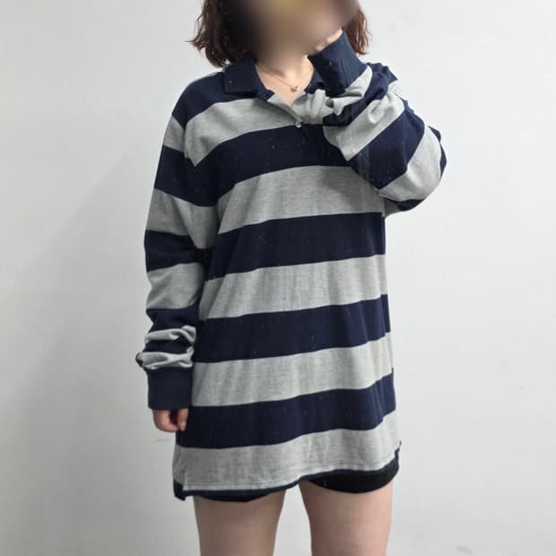 [프립]GAP 갭 단가라 긴팔티 새상품