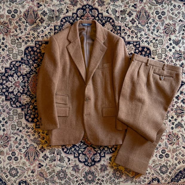 폴로 랄프로렌 트위드 수트 셋업 100/30