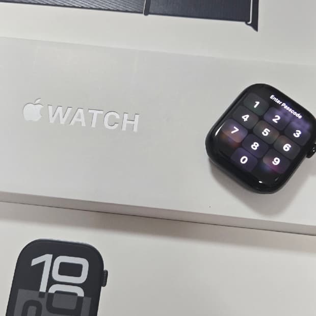 애플워치 10 GPS 46mm 제트블랙