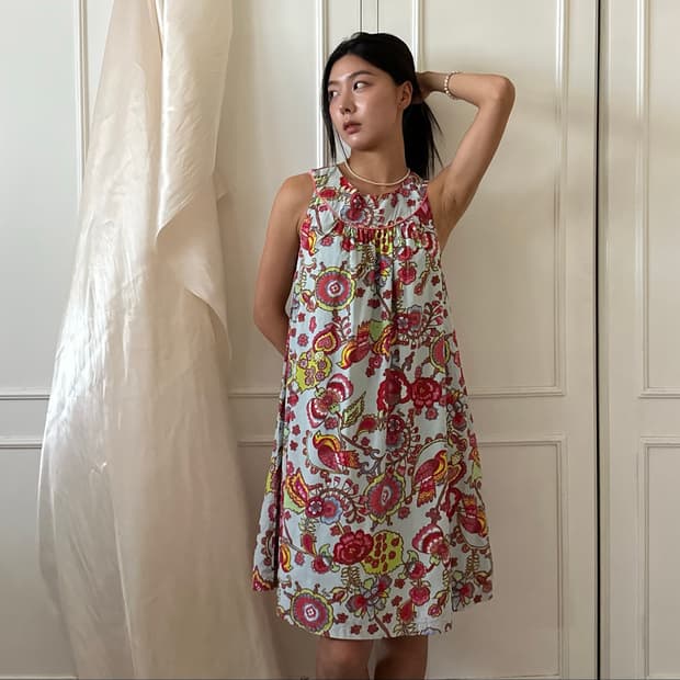 오일릴리 oilily flower dress