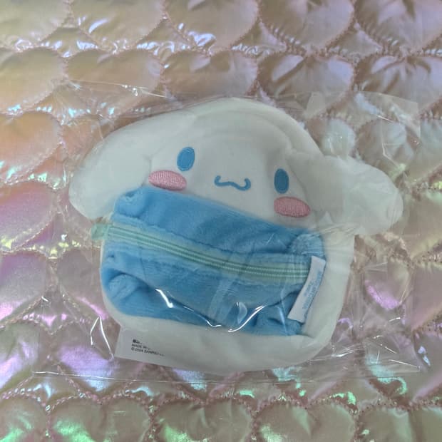 시나모롤 가방 파우치 카라비너 키링