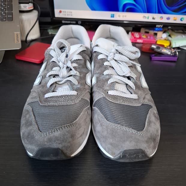 뉴발란스 cm996 회색 스니커즈 280mm