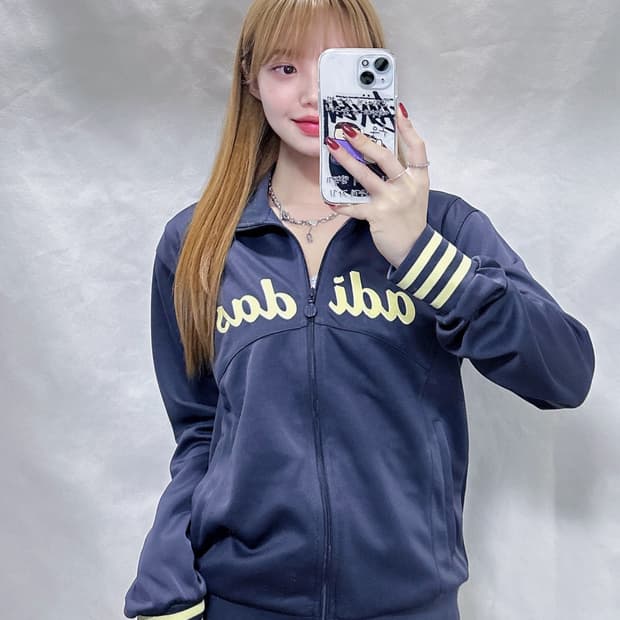 아디다스 JAPAN 스펠 빅로고 트랙탑 