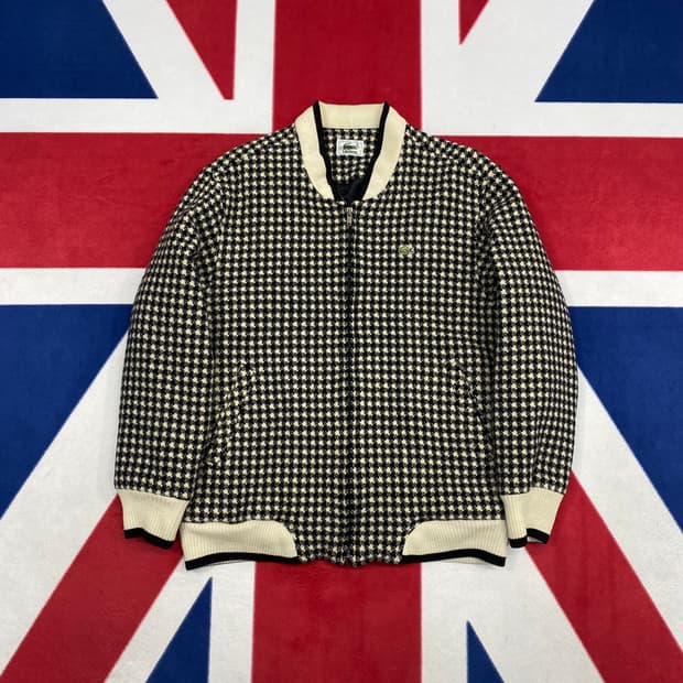 라코스테 모직블루종 실측 S 