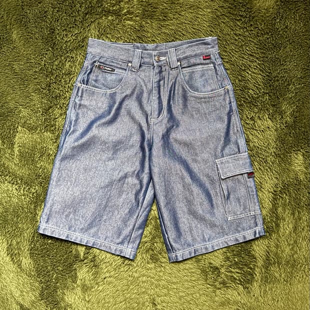 [30] FUBU 푸부 재팬 릴리즈 코튼 블랜디드 데님 카펜터 쇼츠