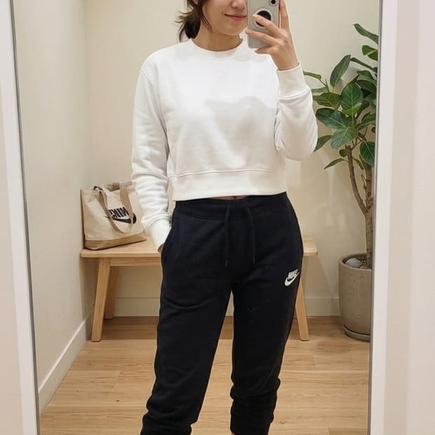 나이키 트레이닝 7부 조거 바지 25~26