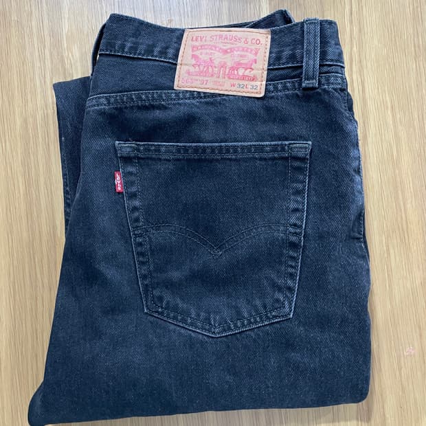 Levis 리바이스 565 97 블랙진