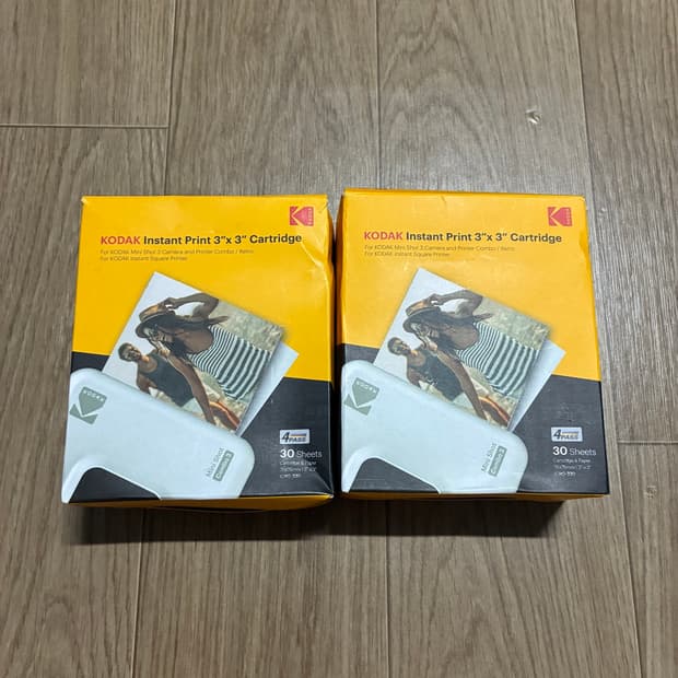 코닥 인스턴트 프린트 3x3 카트리지 카메라