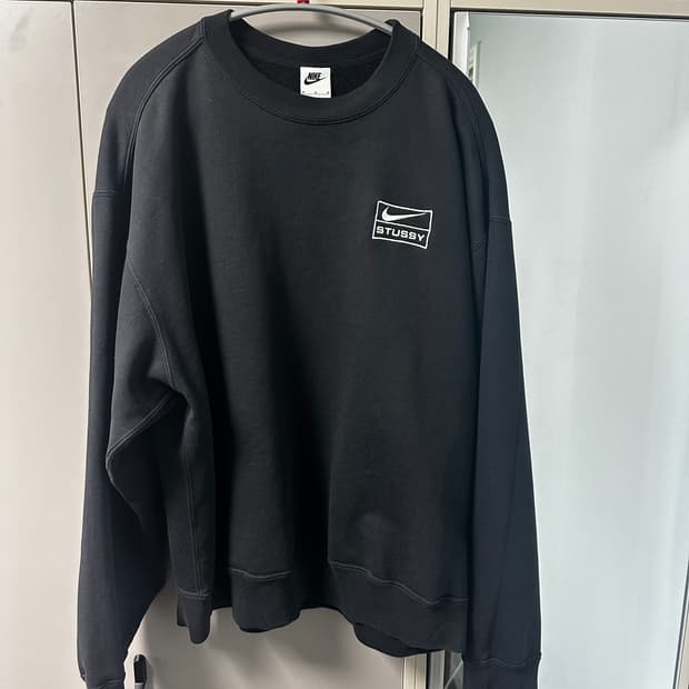 [M]NIKE X STUSSY CREWNECK