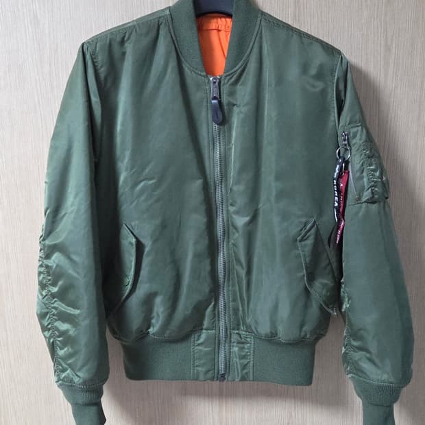 (착샷) 알파인더스트리 ma-1 세이지 마원