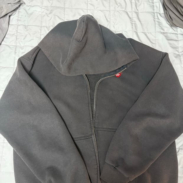 휴먼메이드 하트로고 후드집업