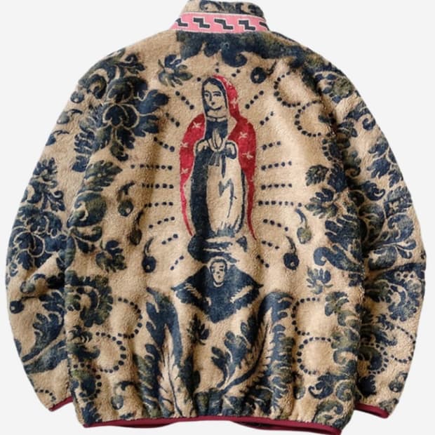 캐피탈 마리아 후리스 집업 자켓