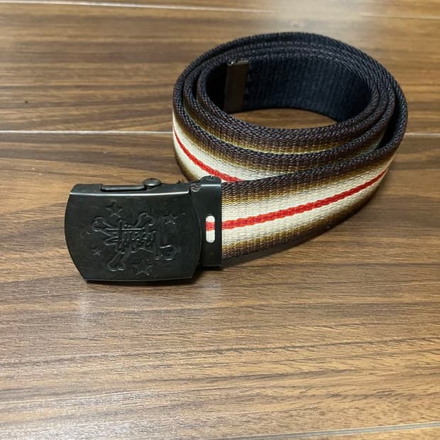 올드 스투시 월드 트라이브 웹 벨트