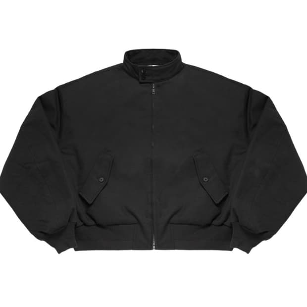 Mjd 컨버스 해링턴 자켓 차콜