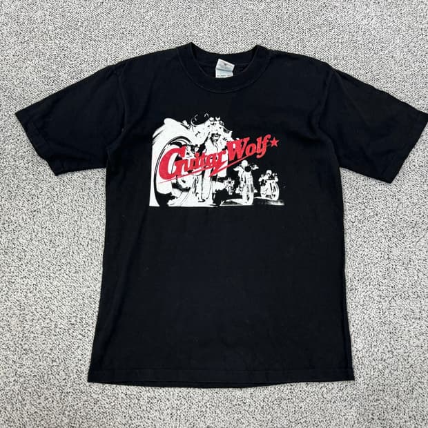 guitar wolf USA 티셔츠