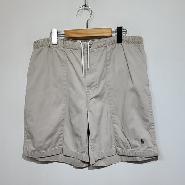 (XL) 랄프로렌 폴로 반바지 단색 치노 하프팬츠