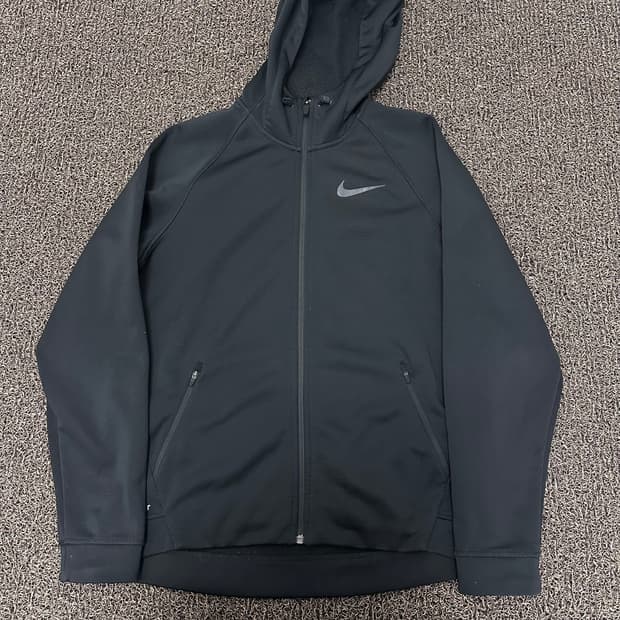 NIKE 나이키 후드집업 드라이핏 블랙 XL