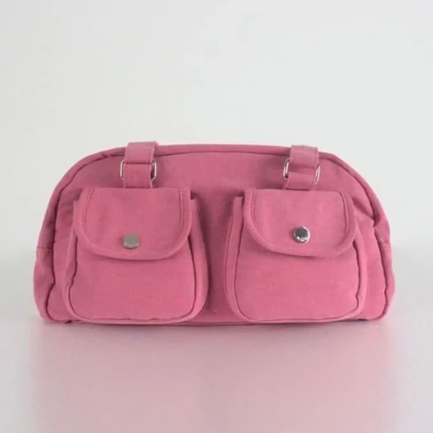큘 포켓백 가방 핑크 구버전