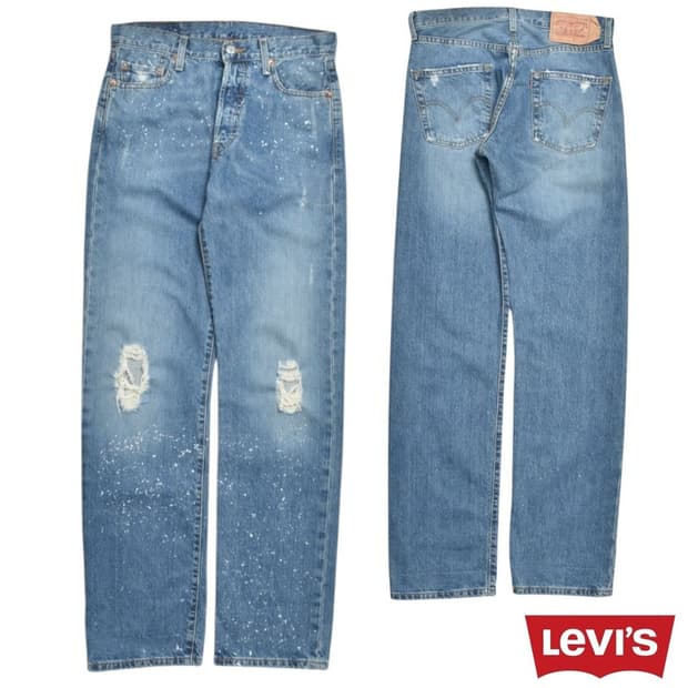 리바이스 501 커스텀 청바지 데님팬츠 30 N1194