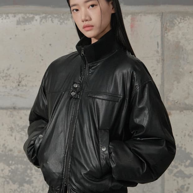 세컨모놀로그 붐버 푸퍼 패딩