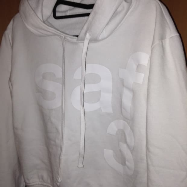 사파리스팟 1/2 후드 WHITE